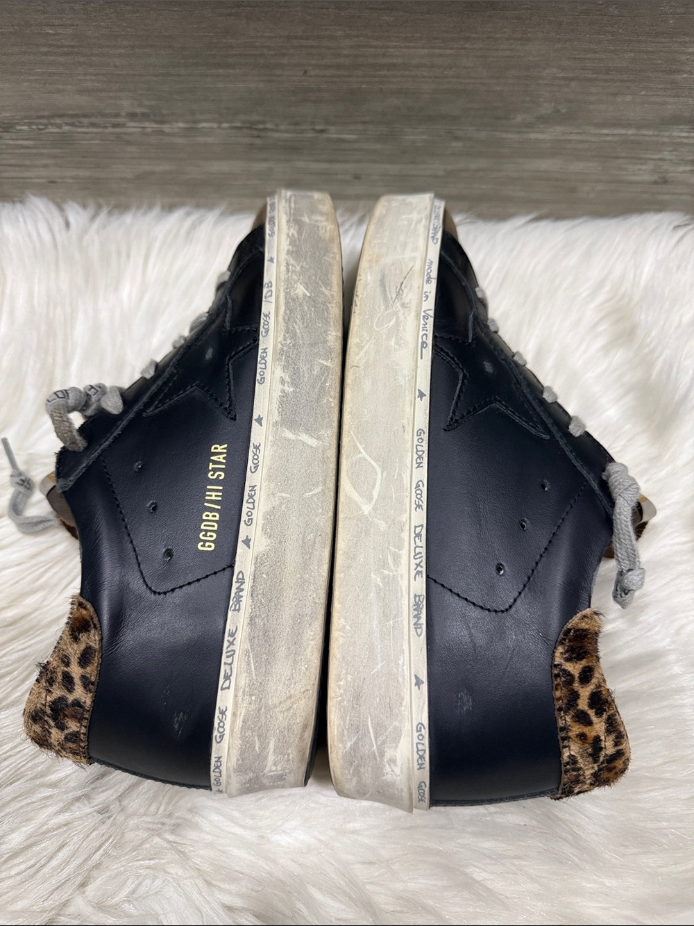 GOLDEN GOOSE Hi Star Platform Sneakers - Picture 10 of 16